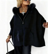Women's hooded coat, view 5