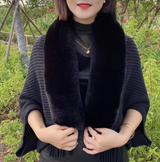 Ladies' Coat Louise - With Luxurious Faux Fur Collar | One Size