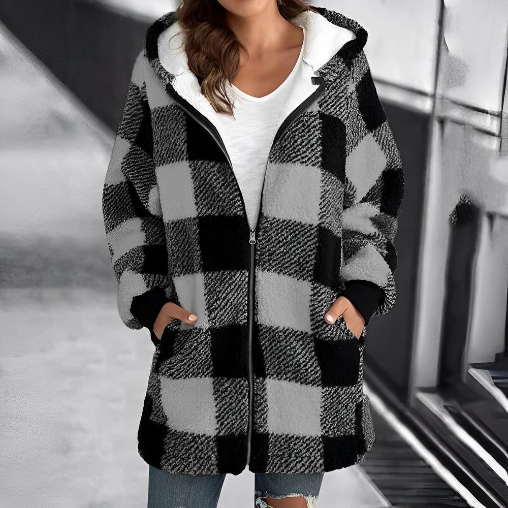 Ladies' Coat with Hood - Camila