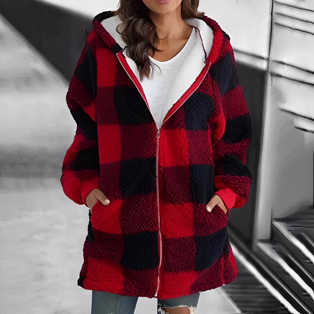 Ladies' Coat with Hood - Camila