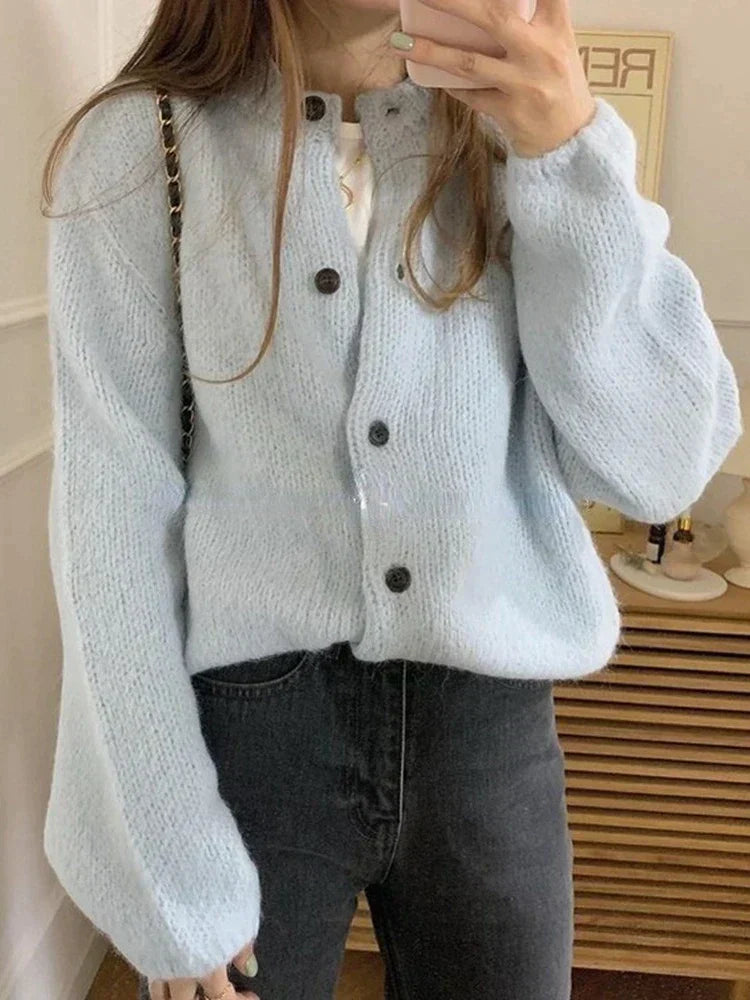 Ladies Knitted Cardigan - Nova