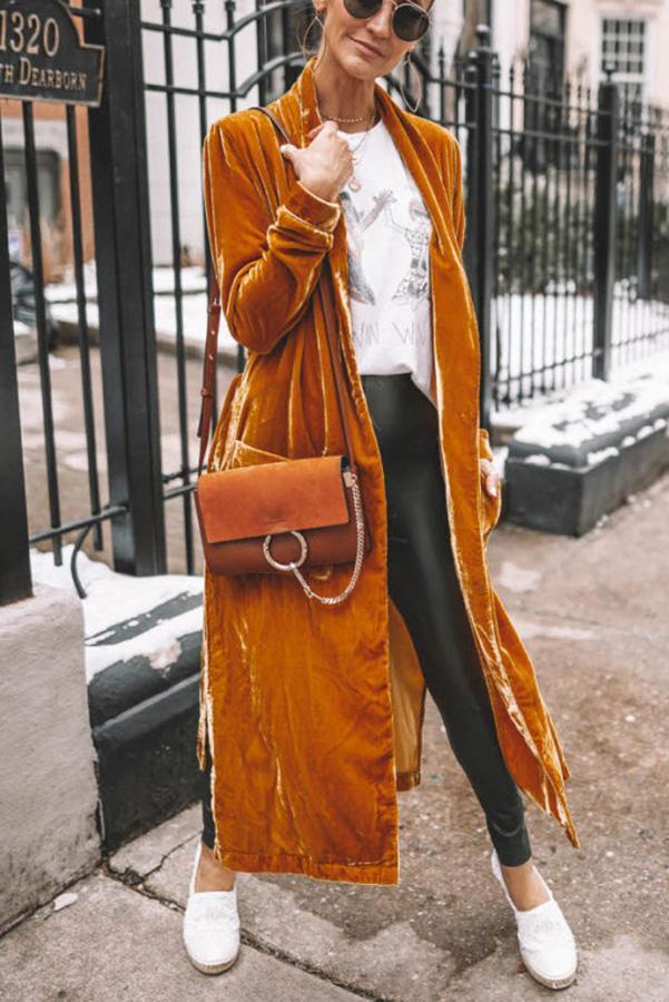 Ladies Stylish Suede Kimono Jacket - Isabella