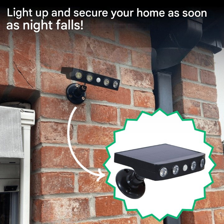 Lumina – Solar Outdoor Light with Motion Sensor