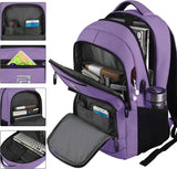 Stylish Slim Anti-Theft Laptop Backpack with USB Charging Port - Secure & Functional Travel Bag for Laptops Up to 15.6 inches