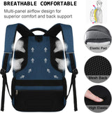 Stylish Slim Anti-Theft Laptop Backpack with USB Charging Port - Secure & Functional Travel Bag for Laptops Up to 15.6 inches