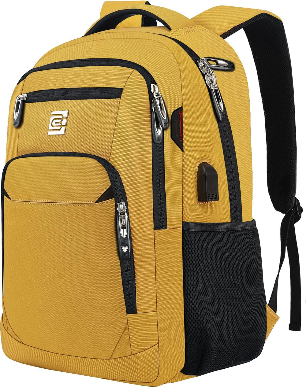 Stylish Slim Anti-Theft Laptop Backpack with USB Charging Port - Secure & Functional Travel Bag for Laptops Up to 15.6 inches