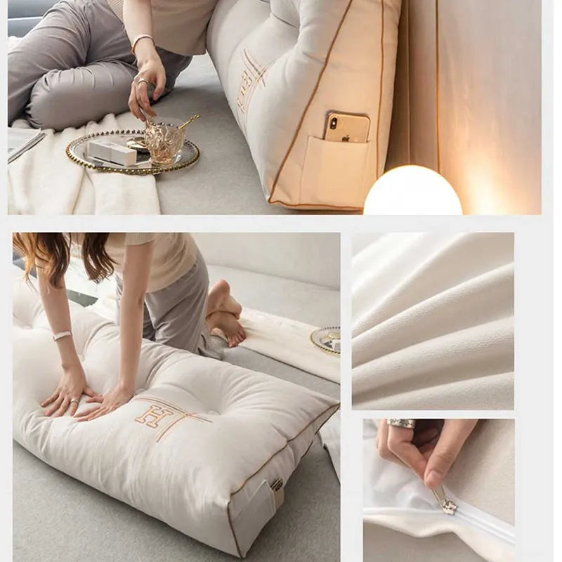 EmbraceNest Large Comfort Cushion - Premium Supportive Pillow for Ultimate Relaxation & Comfort