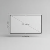 Large Projector Screen Portable Foldable 100 Inch