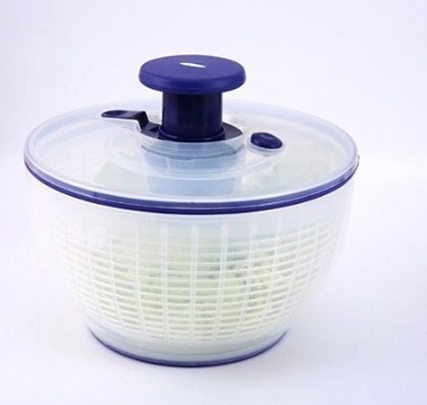 Extra-Large Salad Spinner - Efficient Vegetable Washer & Dryer for Crisp, Fresh Salads