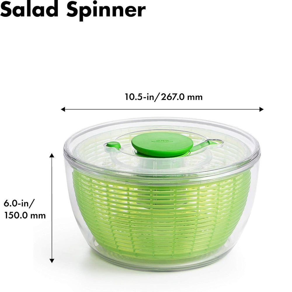 Extra-Large Salad Spinner - Efficient Vegetable Washer & Dryer for Crisp, Fresh Salads