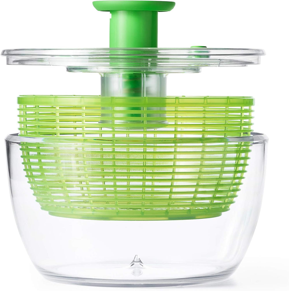 Extra-Large Salad Spinner - Efficient Vegetable Washer & Dryer for Crisp, Fresh Salads
