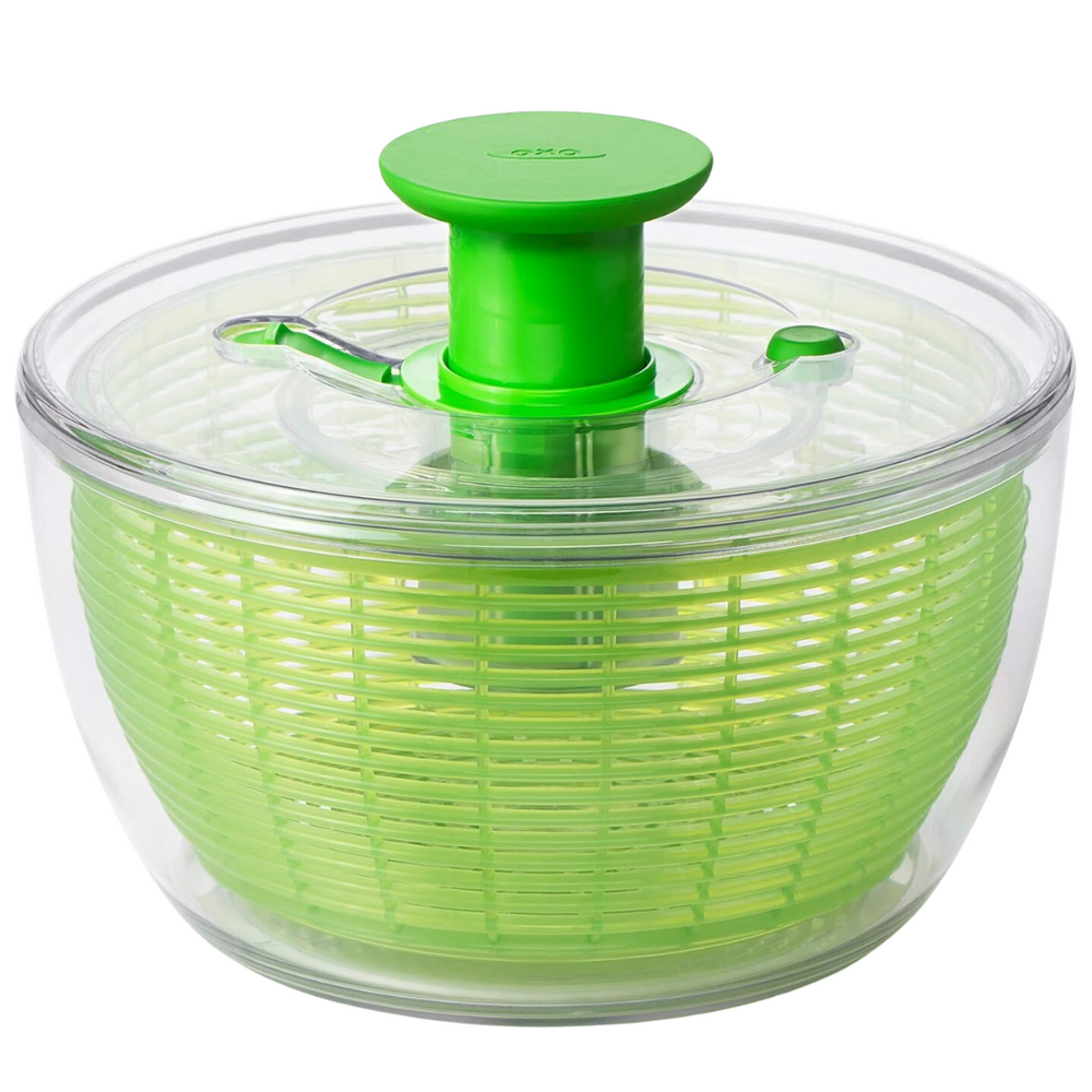 Extra-Large Salad Spinner - Efficient Vegetable Washer & Dryer for Crisp, Fresh Salads
