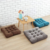 Corduroy Floor Cushion – 100% Cotton, Japanese Quilted Design & 45×45 or 53×53cm PE Foam Fill