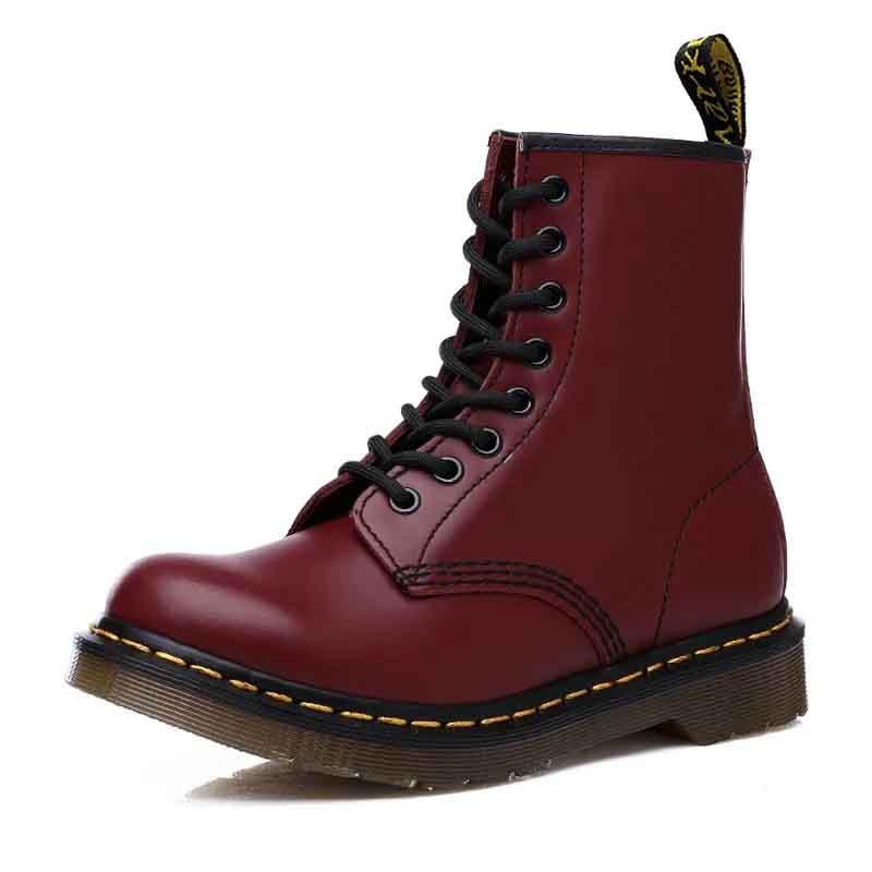 Victor Durable Genuine Leather Lace-Up Boots for Men – Stylish & Comfortable Footwear