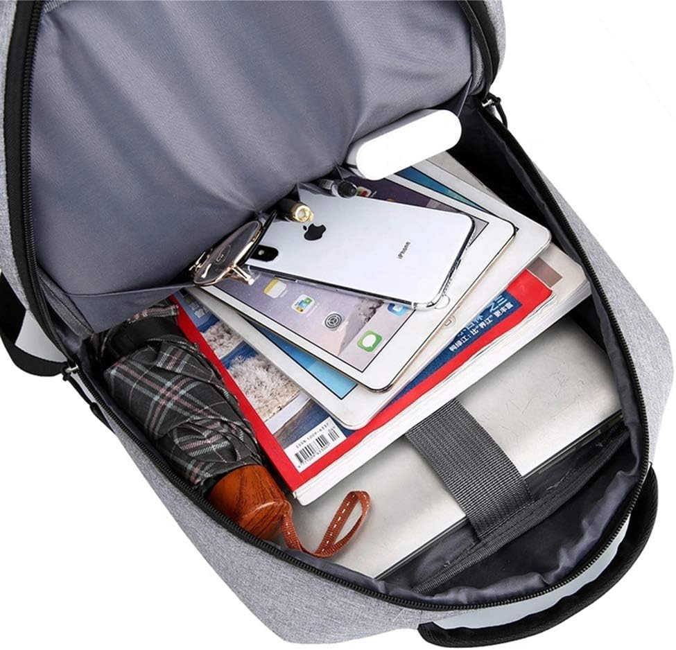 Stylish Slim Waterproof Laptop Backpack with USB Charging Port - Perfect for Travel & Daily Use