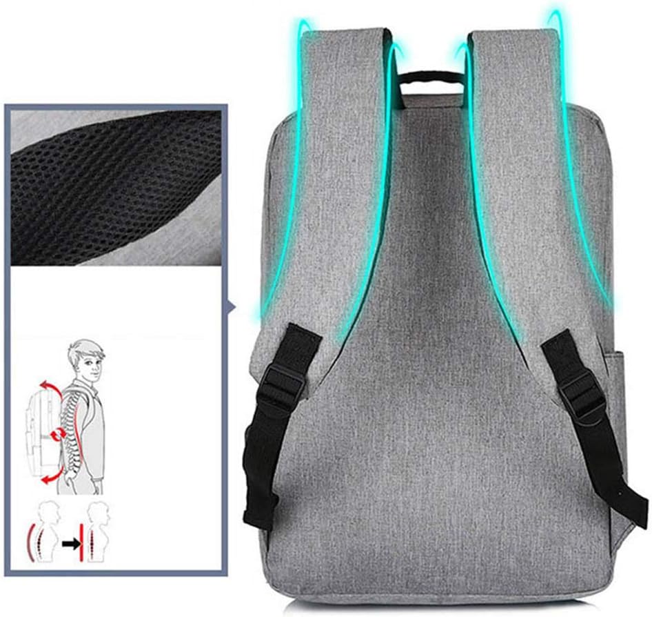 Stylish Slim Waterproof Laptop Backpack with USB Charging Port - Perfect for Travel & Daily Use