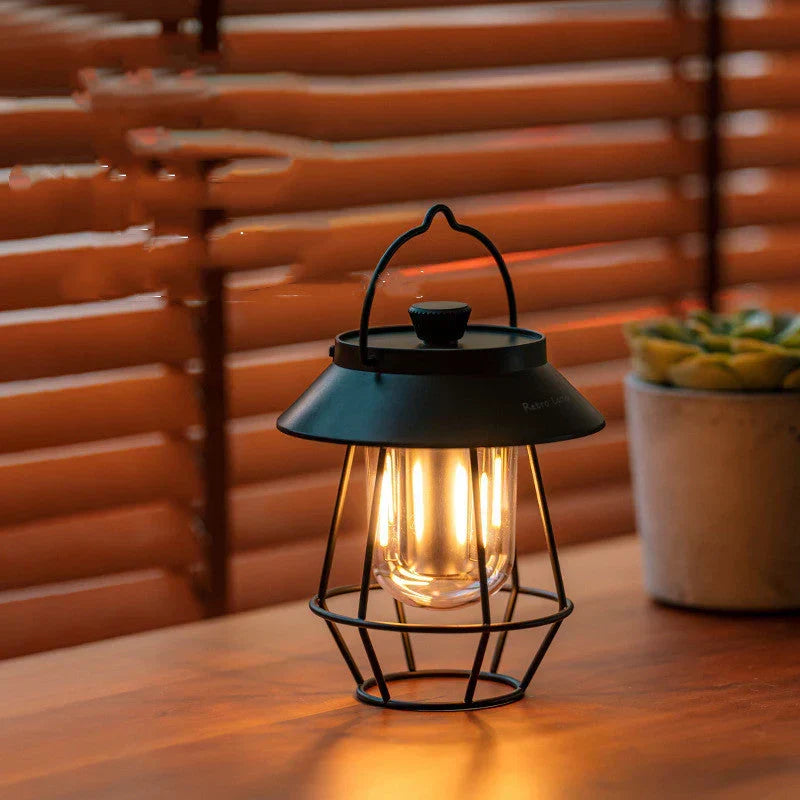 CampGlow LED Camping Lantern - Bright, Portable & Rechargeable Outdoor Light for Camping, Hiking, and Emergency Use
