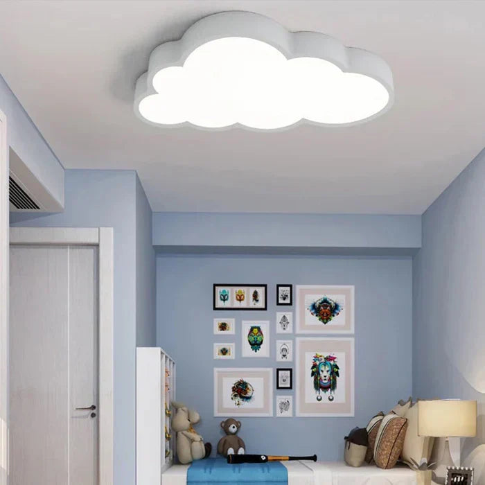 CloudLight LED Ceiling Light for Children's Rooms - Soft, Stylish & Energy-Efficient Lighting