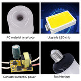 LED Flame Effect Party Lamp - 4 Modes for Realistic Fire Simulation - Perfect for Events & Home Decor
