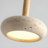 TranquilHalo LED Retro Japanese Ceiling Lamp - Elegant Ambient Lighting for Home Décor