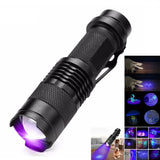 High-Power LED UV Flashlight - Ultraviolet Inspection Lamp for Pet Urine Detection & Stain Removal