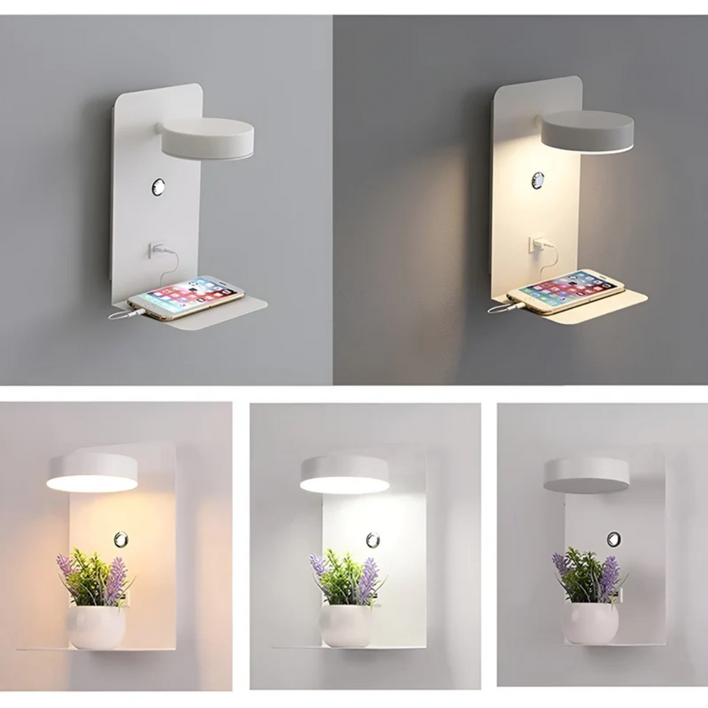 PowerGlow LED Wall Lamp - Modern Energy-Efficient Lighting for Home & Office Decor