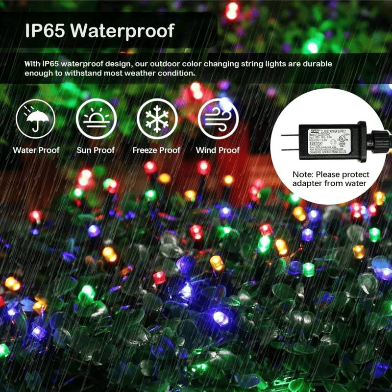 Smart RGB Color-Changing LED String Lights