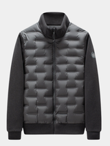 Men's quilted puffer jacket, view 1