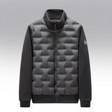 Men's quilted puffer jacket, view 2