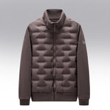 Men's quilted puffer jacket, view 3