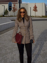 Women's longline coat, view 2