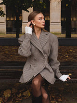 Women's longline coat, view 6