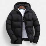 Men's quilted puffer jacket, view 1