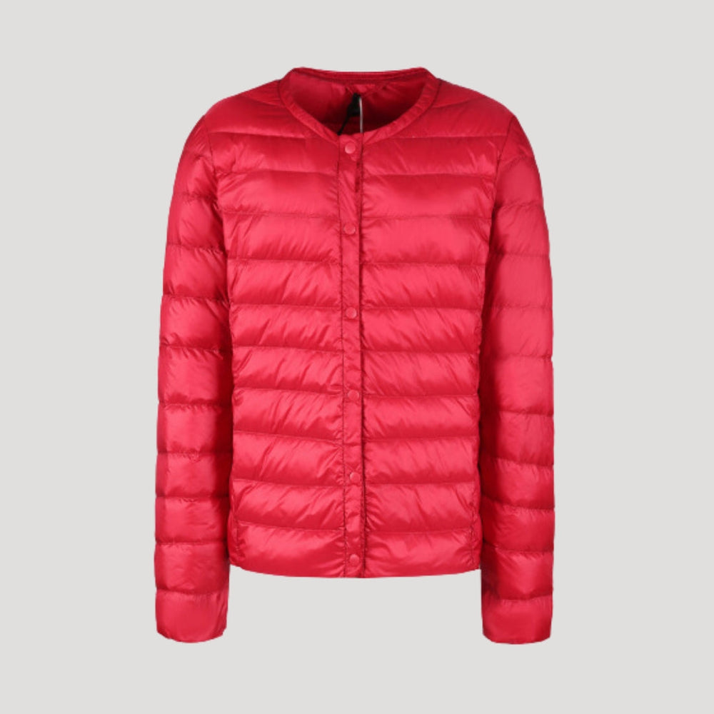 Women's padded puffer jacket, view 1
