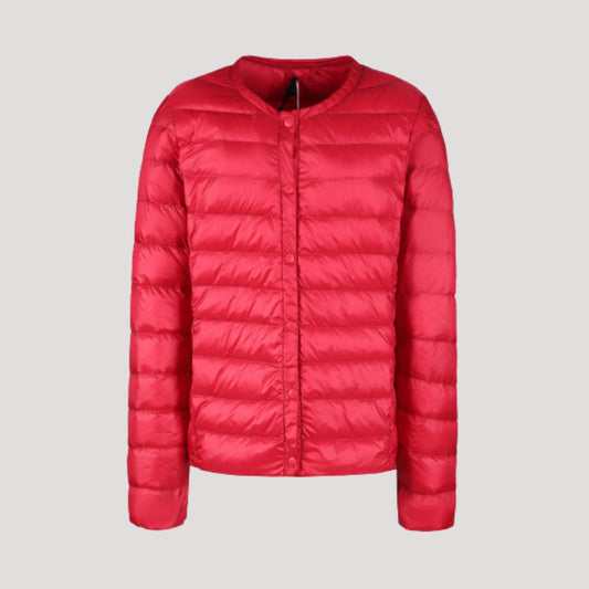 Women's padded puffer jacket, view 1
