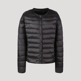 Women's padded puffer jacket, view 3