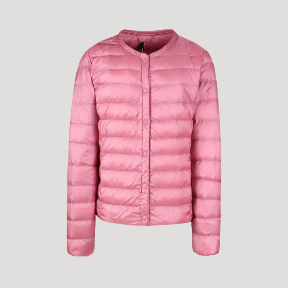 Women's padded puffer jacket, view 4