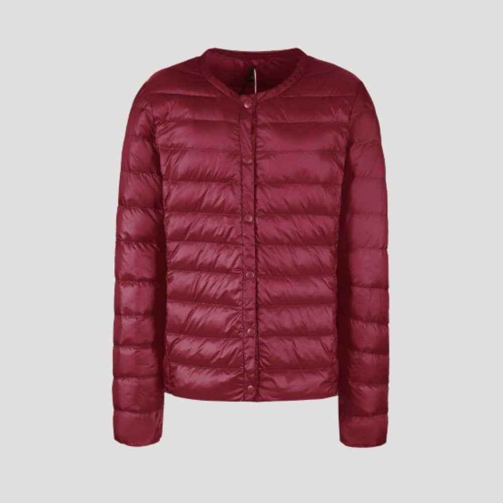 Women's padded puffer jacket, view 5