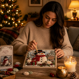 3D Christmas Fabric Craft Kit – No-Sew Pre-Cut Template Set