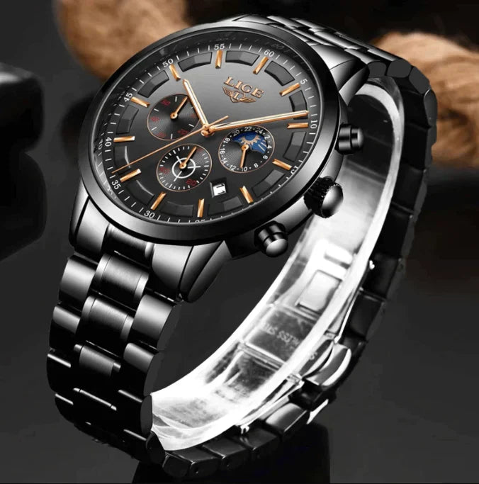 SteeleX Rugged Steel Military Watch