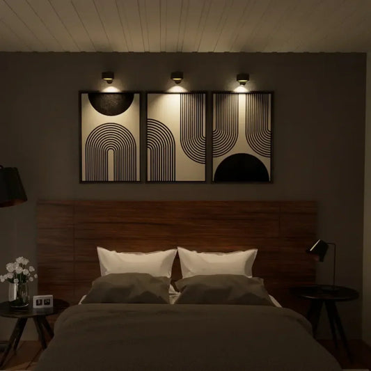 LED Wall Light – USB Rechargeable, Cordless & Wall-Mounted Design