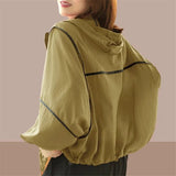 Lightweight Ladies Summer Hoodie Jacket with Oversized Fit – Zoë