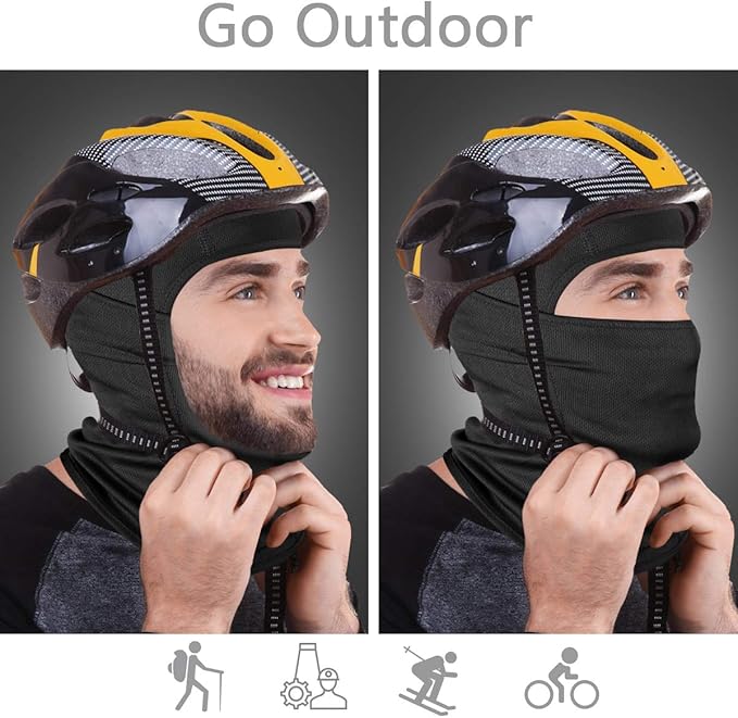 AlpineShield Lightweight UV Protection Ski Mask - Ultimate Comfort & Performance for Winter Sports