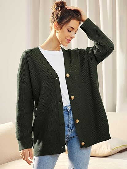 Lightweight V-neck Vest with Button Closure - Lana