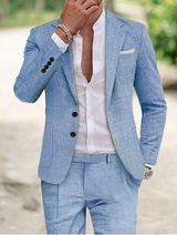 Linen Men's Suit - Lucas