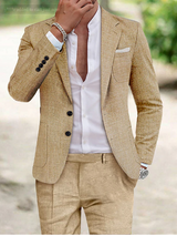 Linen Men's Suit - Lucas