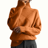 Women's ribbed sweater, view 3