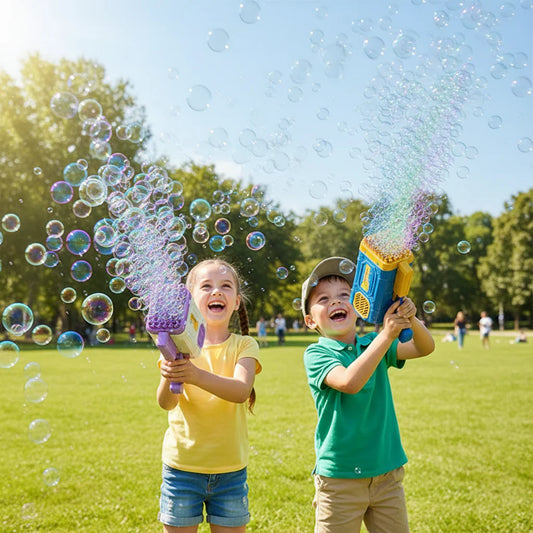 Lithium Battery Bubble Machine – Handheld, Automatic & Rechargeable Design