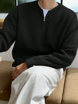 Loose Striped Knitted Sweater for Men - Ronan