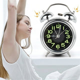 LOUDLUX Extra Loud Retro Double Bell Alarm Clock – Perfect for Heavy Sleepers – Stylish Design & Reliable Wake-Up Solution